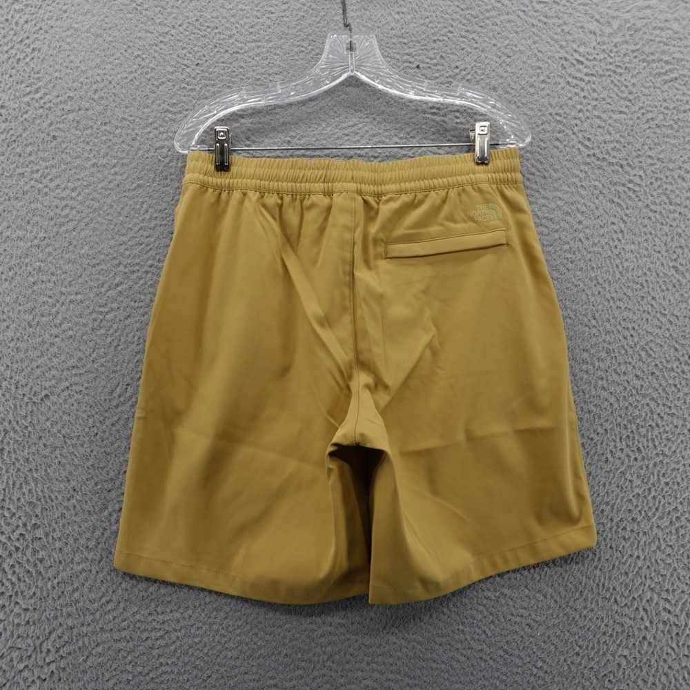 The North Face Performance Shorts 30 Yellow Activewear Men Stretch Summer New - Picture 2 of 15